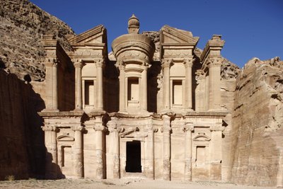 Petra arkeolojik alanı: Al-Dier veya Manastır (mezarın eski kullanımı için adlandırılmıştır), Petra, Petra, Jordanie