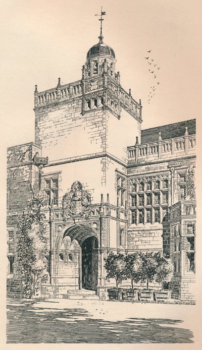 Peverey, Shropshire, Sir Aston Webb. P.R.A. Mimar, c1919 by Unbekannt
