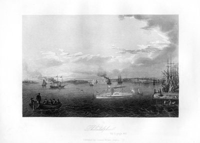 Philadelphia, 1855 by Unbekannt