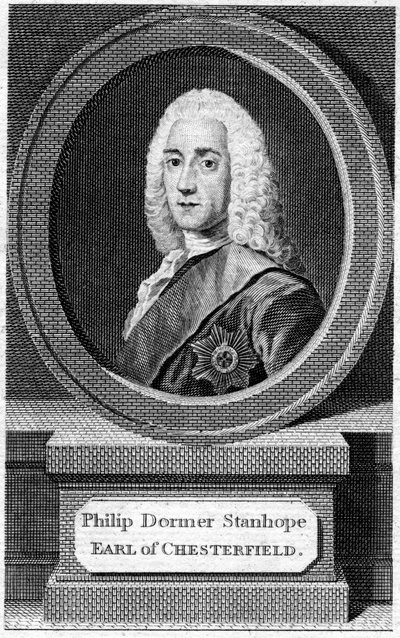 Philip Dormer Stanhope 1694-1773, 4. Chesterfield Kontu, 19. yüzyıl by Unbekannt