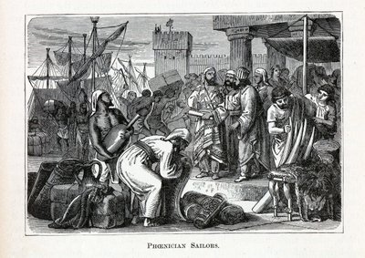Fenikeli Denizciler, 1882 by Unbekannt