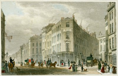 Piccadilly, Londra, 1830 by Unbekannt