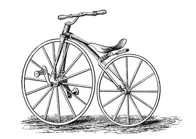Pickerings krank pedallı bisiklet, bir Amerikan tasarımı, c1860s c1880 by Unbekannt