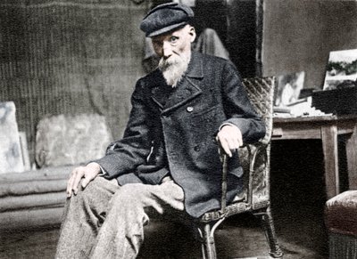 Pierre-Auguste Renoir, Fransız ressam, 1917 by Unbekannt