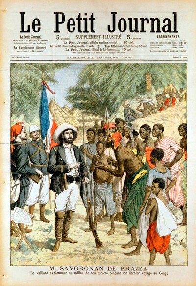 Pierre-Paul-Francois-Camille Savorgnan de Brazza, Fransız kaşif ve Brazzaville