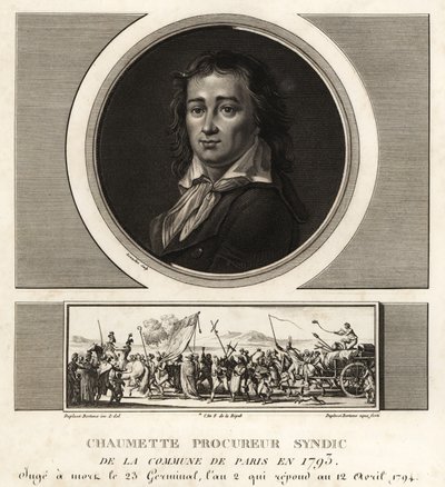 Pierre Gaspard Chaumette, Komünün Sendika Savcısı, ateist by Unbekannt