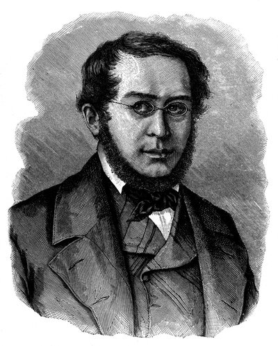 Pierre Joseph Proudhon, 19. yüzyıl Fransız sosyalist-anarşisti ve gazetecisi by Unbekannt