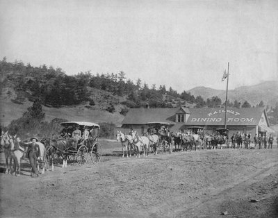 Pikes Peak Col. Paralı Yol, c1897. by Unbekannt