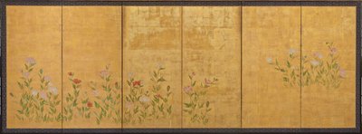 Pembe ve kırmızı gelincikler, Edo dönemi, 1615-1868. by Unbekannt