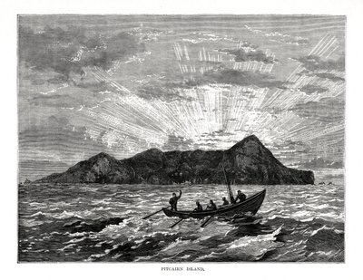 Pitcairn Adası, Pasifik Okyanusu, 1877 by Unbekannt