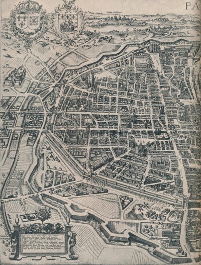 Paris Planı, c1630 1915 by Unbekannt