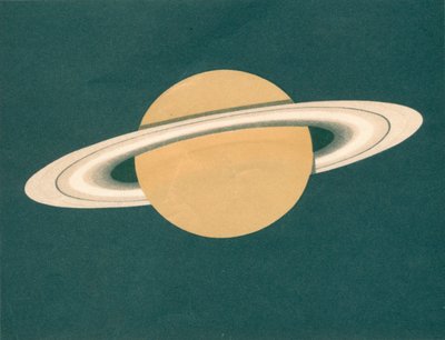 Gezegenler - Şekil 2. Satürn, c1902 by Unbekannt