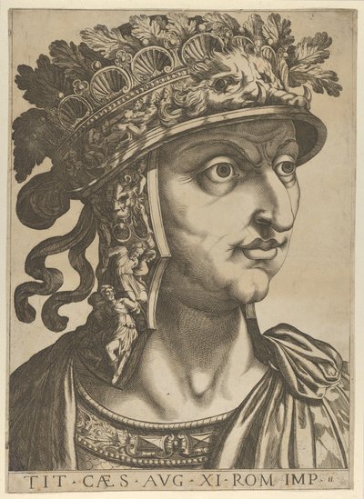 Levha 11: Sağa bakan Titus Vespasian, 