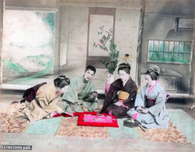 İskambil kağıtları, Kobe, Japonya by Unbekannt