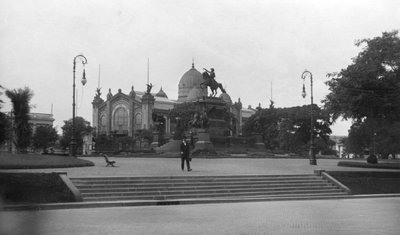 Plaza San Martin, Buenos Aires, Arjantin, 20. yüzyılın başlarında by Unbekannt