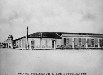 Tıp öğrencilerinin idam edildiği Plaza la Punta, 1871, 1920
