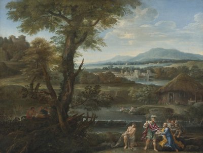 Balıkta yüzüğünü bulan Polycrates, 17. yüzyıl by Unbekannt