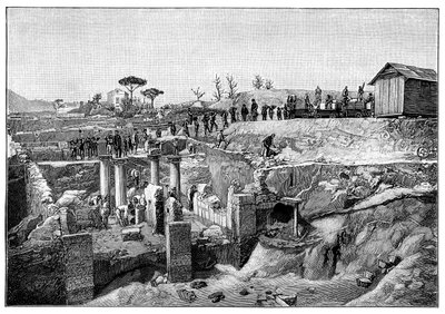 Pompei, İtalya, 1900 by Unbekannt