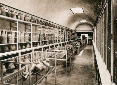 Pompeii Müzesi, Pompeii, İtalya, c1900