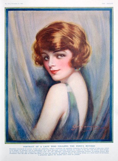 Göletler Kreması reklamı, 1928 by Unbekannt