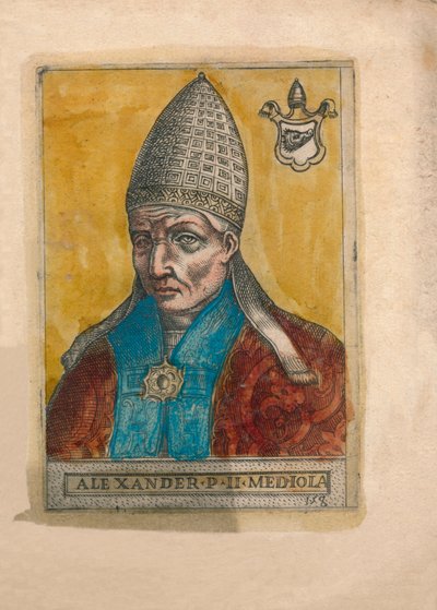 Papa Alexander II. by Unbekannt