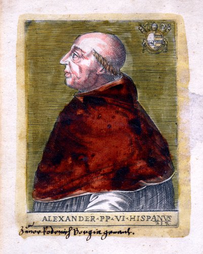 Papa Alexander VI by Unbekannt