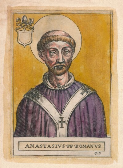 Papa Anastasius I. by Unbekannt