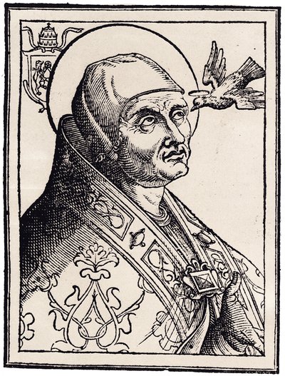 Papa I. Gregory Büyük by Unbekannt