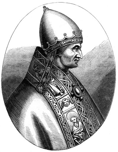 Papa Masum IV 1180-1254, 1849 by Unbekannt