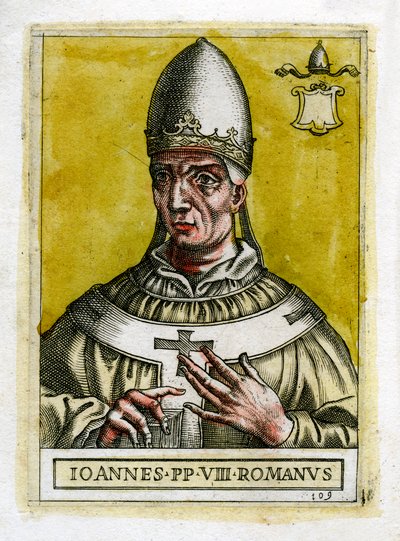 Papa John VIII by Unbekannt
