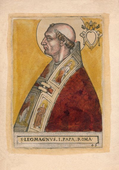 Papa I. Leo by Unbekannt