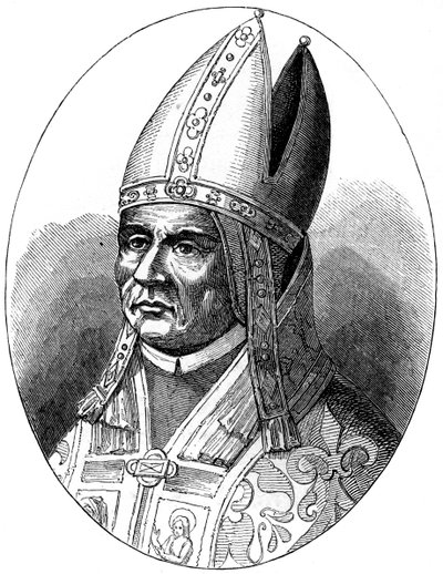 Papa Sylvester I d335, 1849 by Unbekannt