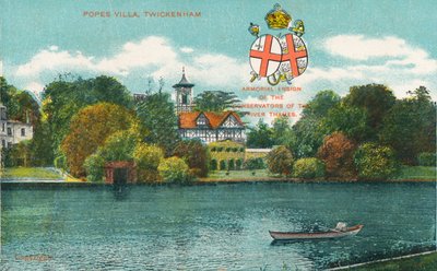 Papalar Villası, Twickenham, c1910 by Unbekannt