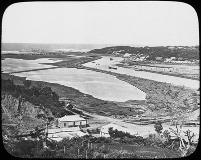 Port Alfred, Kowie Nehri, Cape elmas ve altın madenleri, Güney Afrika, c1890 by Unbekannt