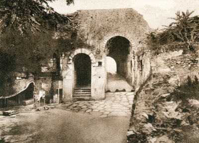 Porta marina, Pompeii, İtalya, c1900
