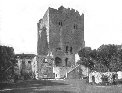 Portchester Kalesi, Portsmouth, Hampshire, 1894. by Unbekannt