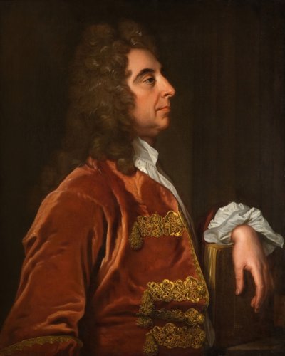 Kırmızılı Bir Adamın Portresi, 1700-1750. by Unbekannt