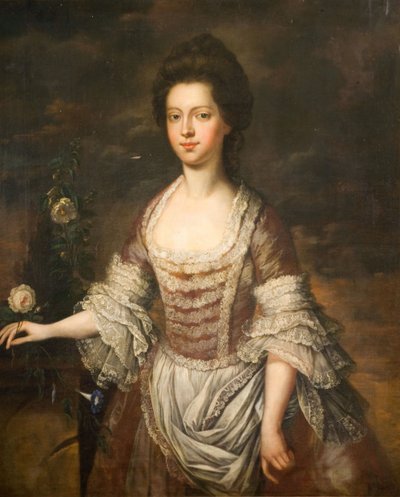 Bir Kadının Portresi, Muhtemelen Anne Clobery, 1740-1760. by Unbekannt