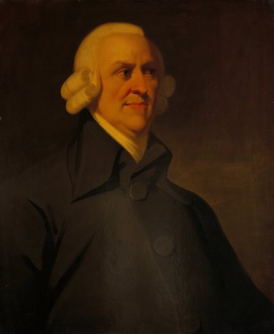 Adam Smith'in Portresi 1723-1790, 1795 by Unbekannt