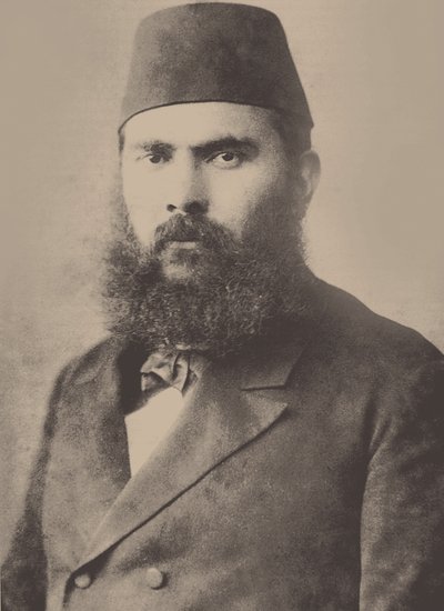 Ahmed Mithat'ın Portresi 1844-1912, 19. Yüzyılın Sonu. by Unbekannt