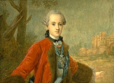 Kont Kirill Razumovsky'nin Portresi 1728-1803, Ukrayna'nın son Hetman'ı, 18. yüzyılın ortalarında. by Unbekannt