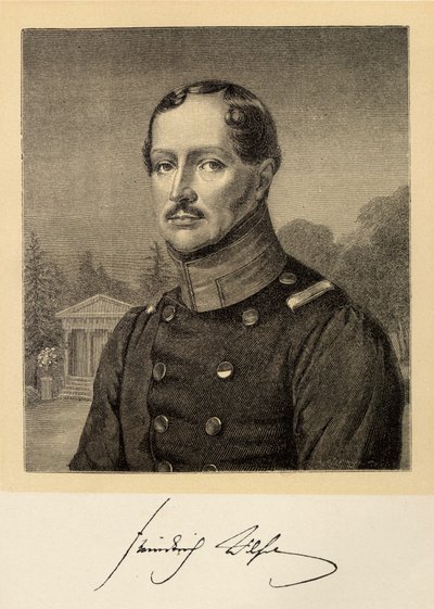 Prusya 1797-1840 Frederick William III portresi. by Unbekannt