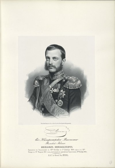 Rusya Büyük Dükü Michael Nikolaevich
