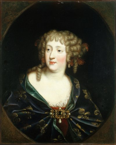 İspanya'dan Maria Theresa'nın Portresi 1638-1683, Fransa Kraliçesi, yaklaşık 1675. by Unbekannt