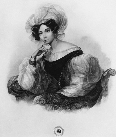 Prenses Zinaida Alexandrovna Volkonskaya