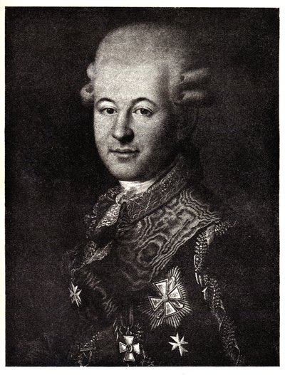 Semyon Zorich'in Portresi 1745-1799, Catherine the Greats'in Favorisi, 19. Yüzyıl Başı. by Unbekannt