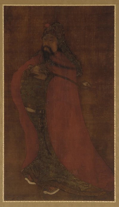 Bir Han imparatorunun portresi, 1279-1368. by Unbekannt