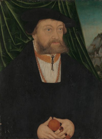 Bir Adamın Portresi, 1537. by Unbekannt