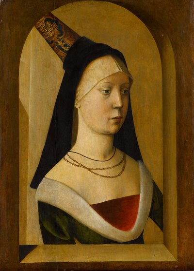 Bir Kadının Portresi, ca. 1470-80. by Unbekannt