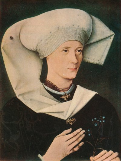 Hofer Ailesinden Bir Kadının Portresi, 1470, 1909 by Unbekannt